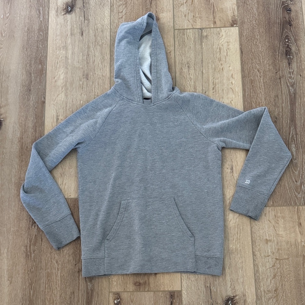 all in motion | Heather Gray Pullover Hoodie | size XL